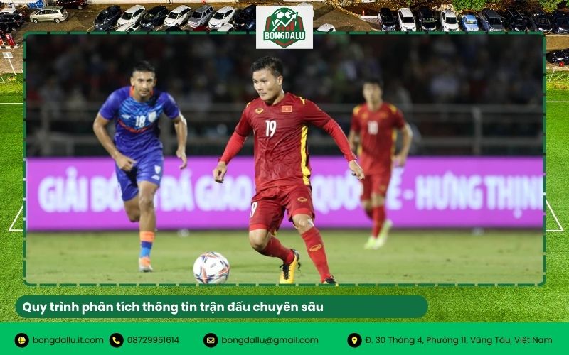 Quy trình phân tích thông tin trận đấu chuyên sâu